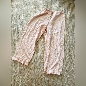 Kiyomi cotton silk blend pajamas bottoms small